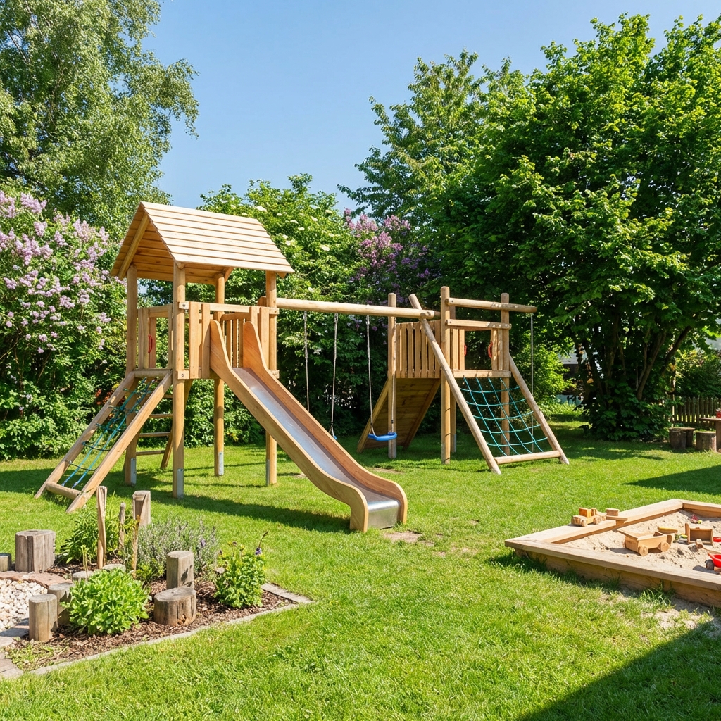 Fun playground equipment